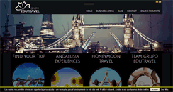 Desktop Screenshot of grupoedutravel.com