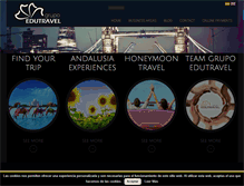 Tablet Screenshot of grupoedutravel.com